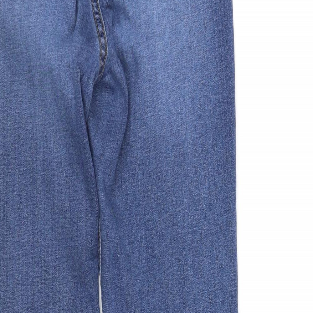 Womens UK Size 10 deniem & co Regular Fit Straight Blue Jeans