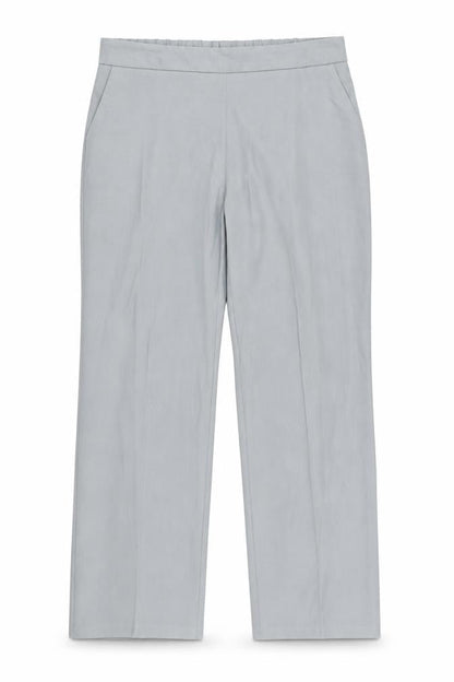 Marks & Spencer Collection Womens Beige Houndstooth  Trousers  Size 14 L30 in