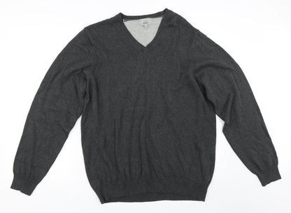 Marks and Spencer Mens Grey   Pullover Jumper Size L