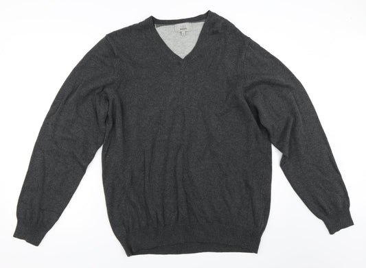 Marks and Spencer Mens Grey   Pullover Jumper Size L