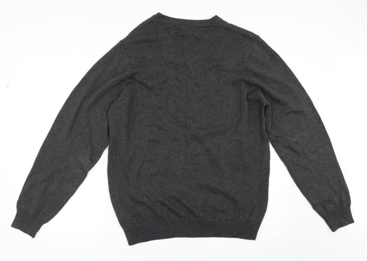 Marks and Spencer Mens Grey   Pullover Jumper Size L
