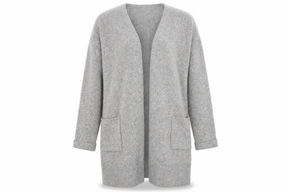 Multiblu Womens Grey   Cardigan Jumper Size L