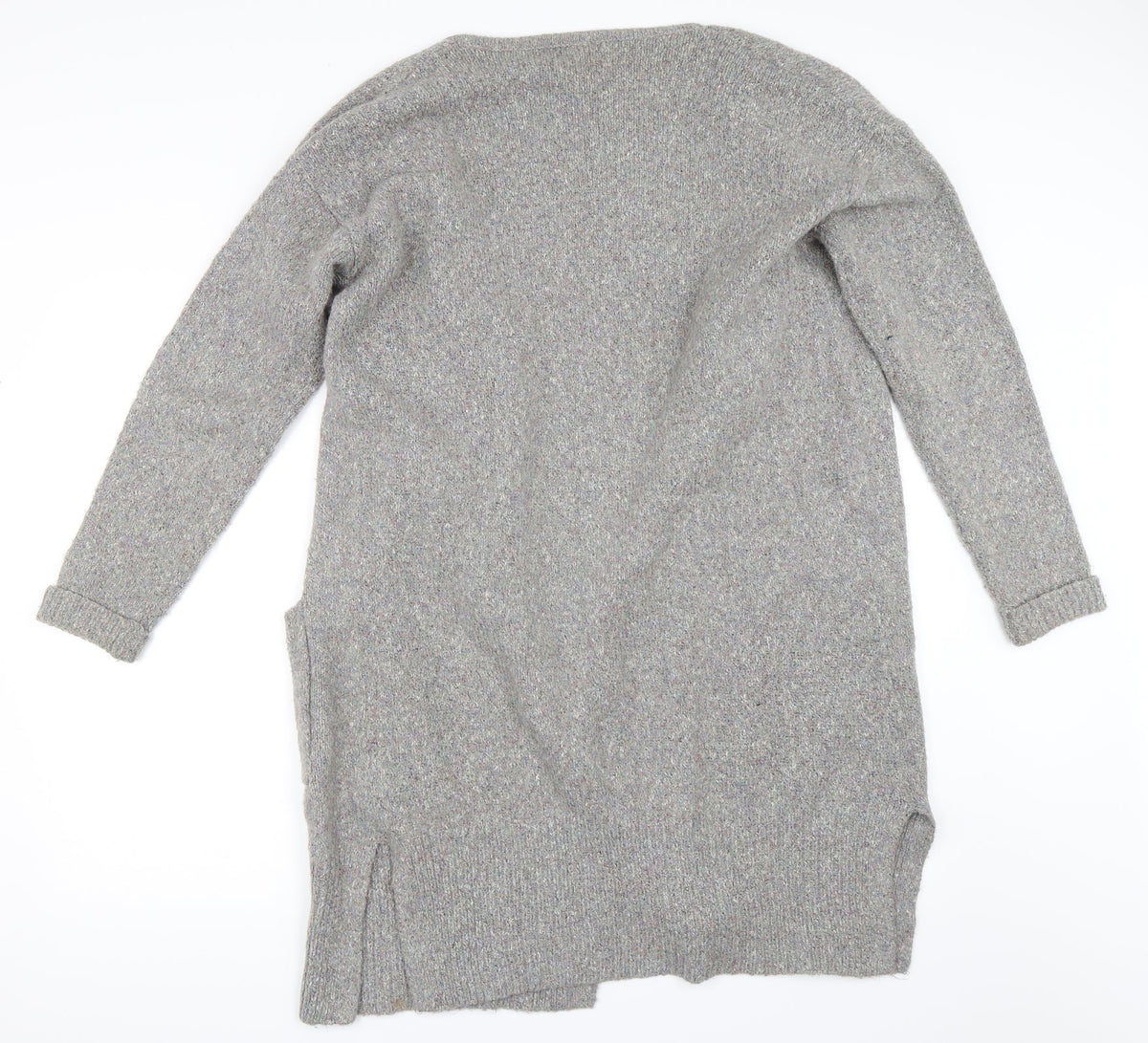 Multiblu Womens Grey   Cardigan Jumper Size L