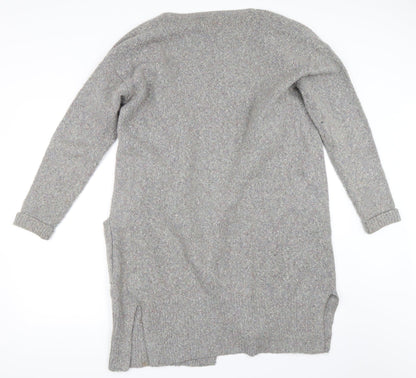 Multiblu Womens Grey   Cardigan Jumper Size L