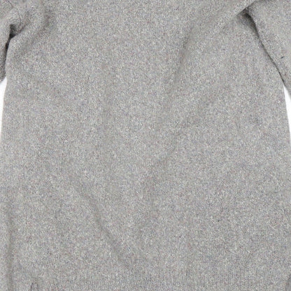 Multiblu Womens Grey   Cardigan Jumper Size L