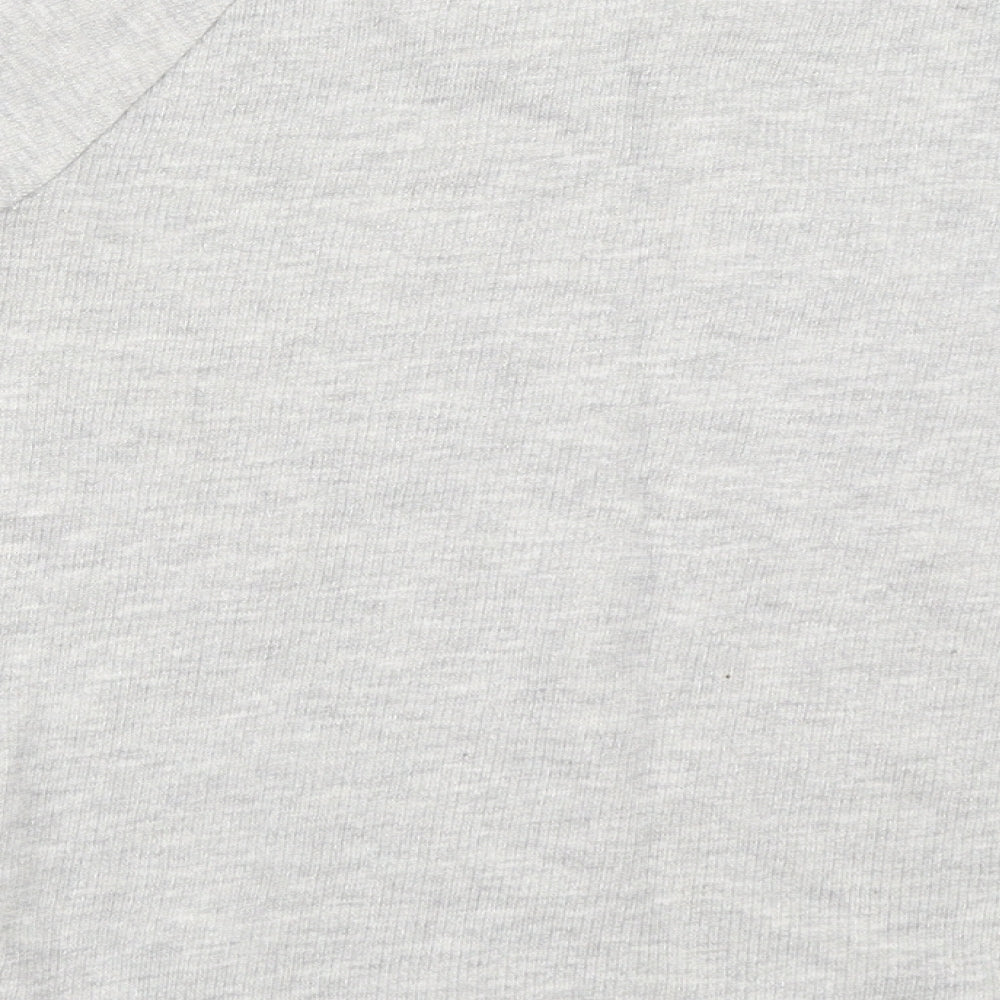 F&F Girls Grey   Pullover Sweatshirt Size 10-11 Years