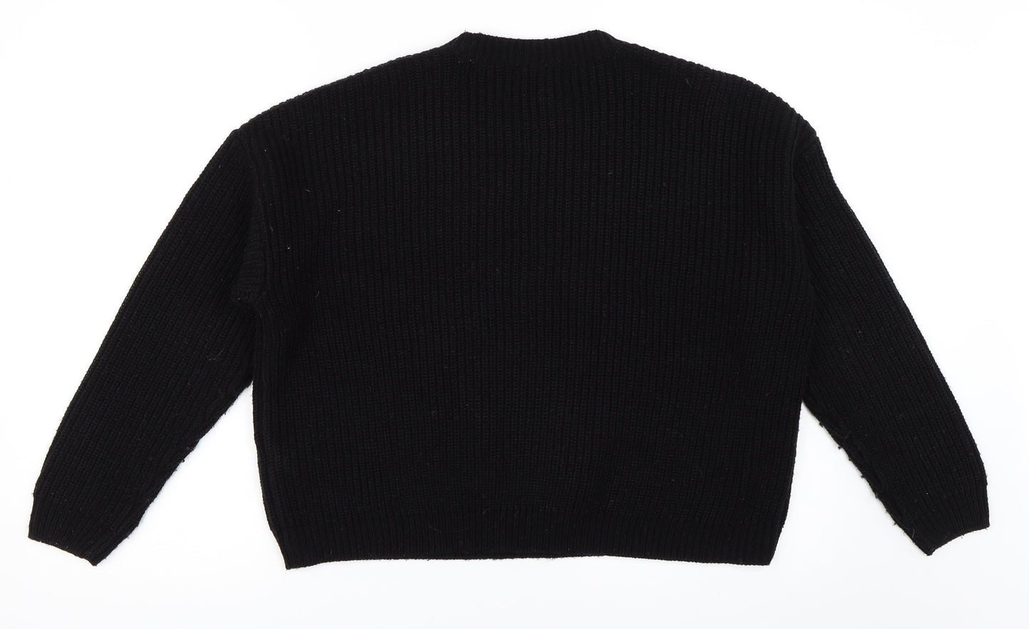 New Look Womens Black   Pullover Jumper Size S