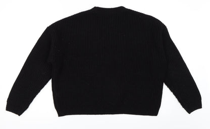 New Look Womens Black   Pullover Jumper Size S