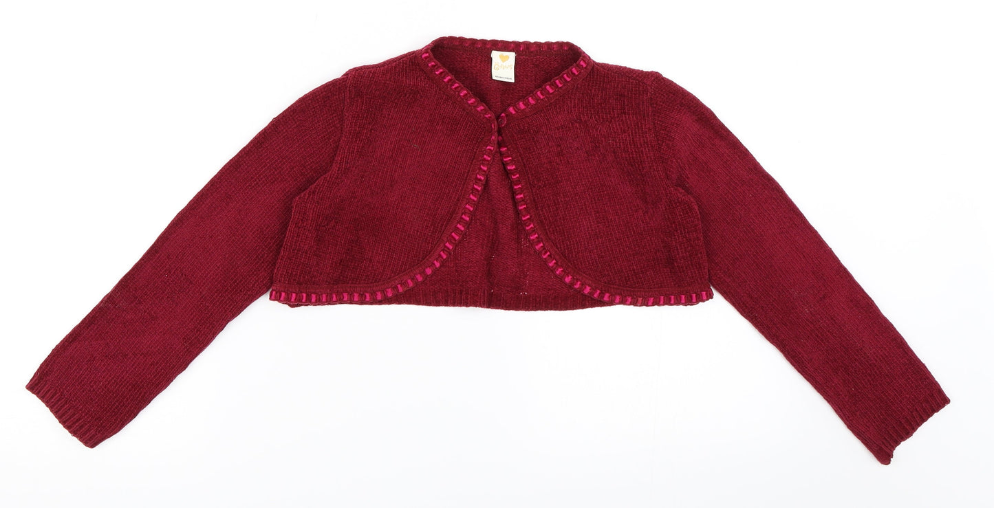 Tutu Gorgeous Girls Red   Cardigan Jumper Size 6 Years