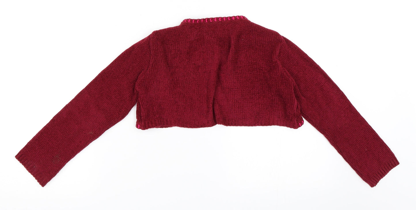 Tutu Gorgeous Girls Red   Cardigan Jumper Size 6 Years