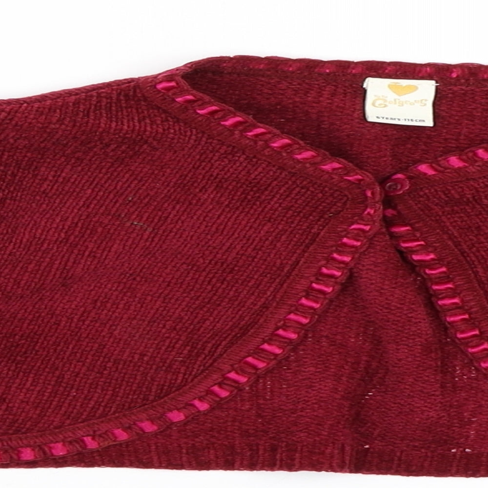 Tutu Gorgeous Girls Red   Cardigan Jumper Size 6 Years