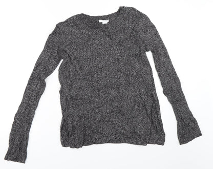 H&M Womens Grey   Pullover Jumper Size S