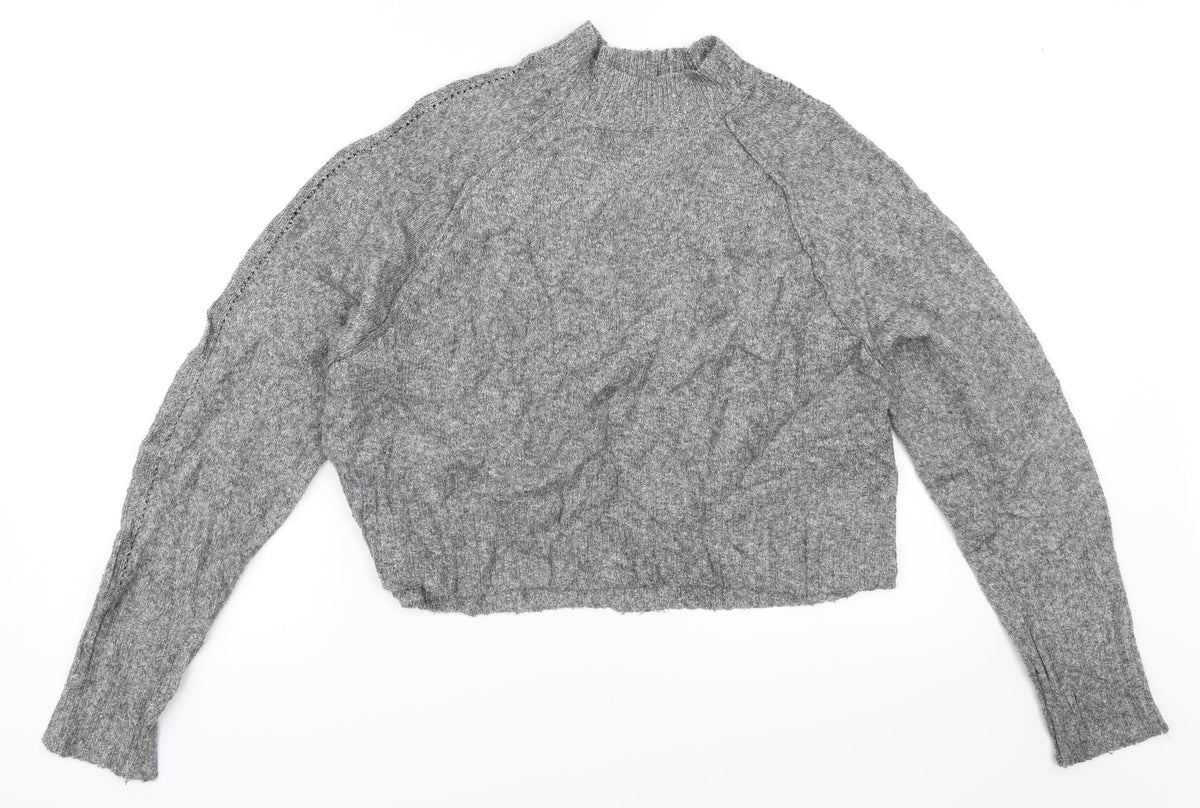 Jolie & Joy Womens Grey   Pullover Jumper Size M