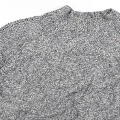 Jolie & Joy Womens Grey   Pullover Jumper Size M
