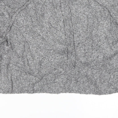Jolie & Joy Womens Grey   Pullover Jumper Size M