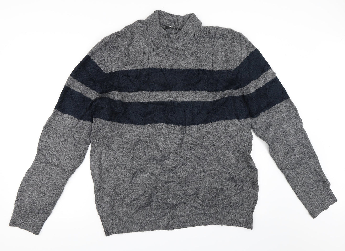 Burton Mens Grey   Pullover Jumper Size L