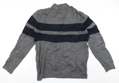 Burton Mens Grey   Pullover Jumper Size L