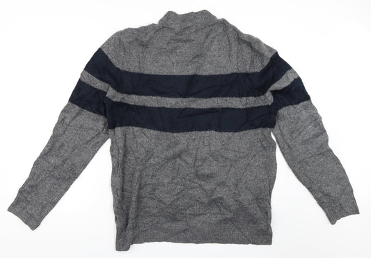 Burton Mens Grey   Pullover Jumper Size L