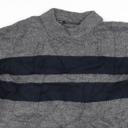 Burton Mens Grey   Pullover Jumper Size L