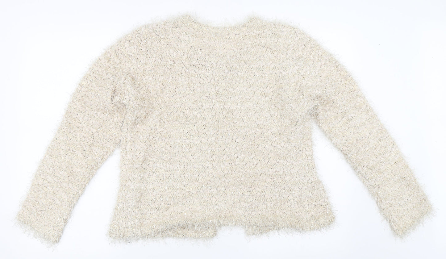 Damart Womens Beige   Cardigan Jumper Size M