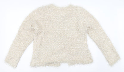 Damart Womens Beige   Cardigan Jumper Size M