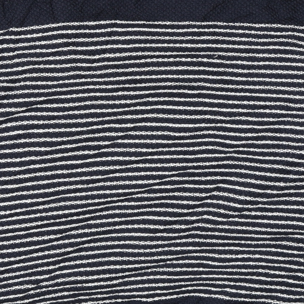 Minimum Womens Blue Striped  Pullover Jumper Size M