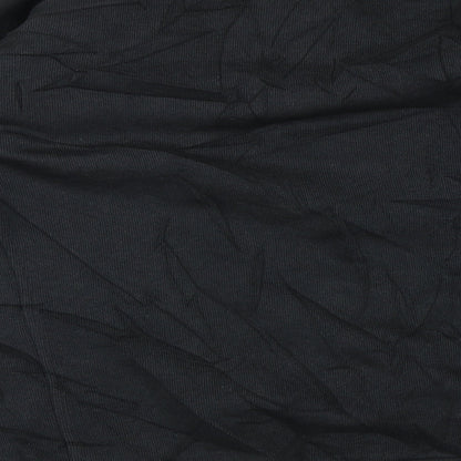 Rogue Mens Black   Henley Jumper Size L