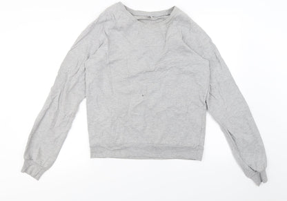 california fleece Mens Grey   Pullover Jumper Size S
