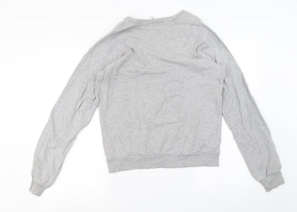 california fleece Mens Grey   Pullover Jumper Size S