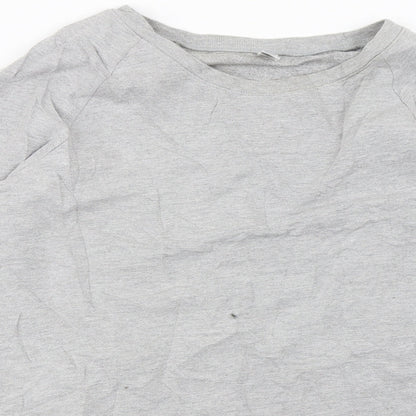 california fleece Mens Grey   Pullover Jumper Size S