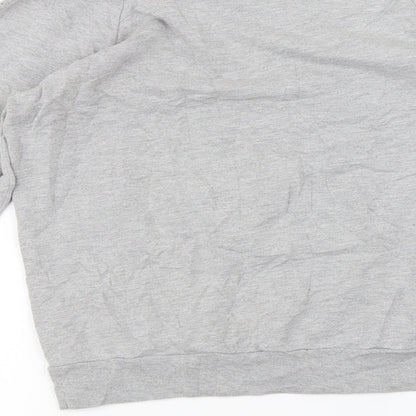 california fleece Mens Grey   Pullover Jumper Size S