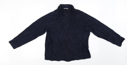 Marks and Spencer Womens Blue   Full Zip Jumper Size 16