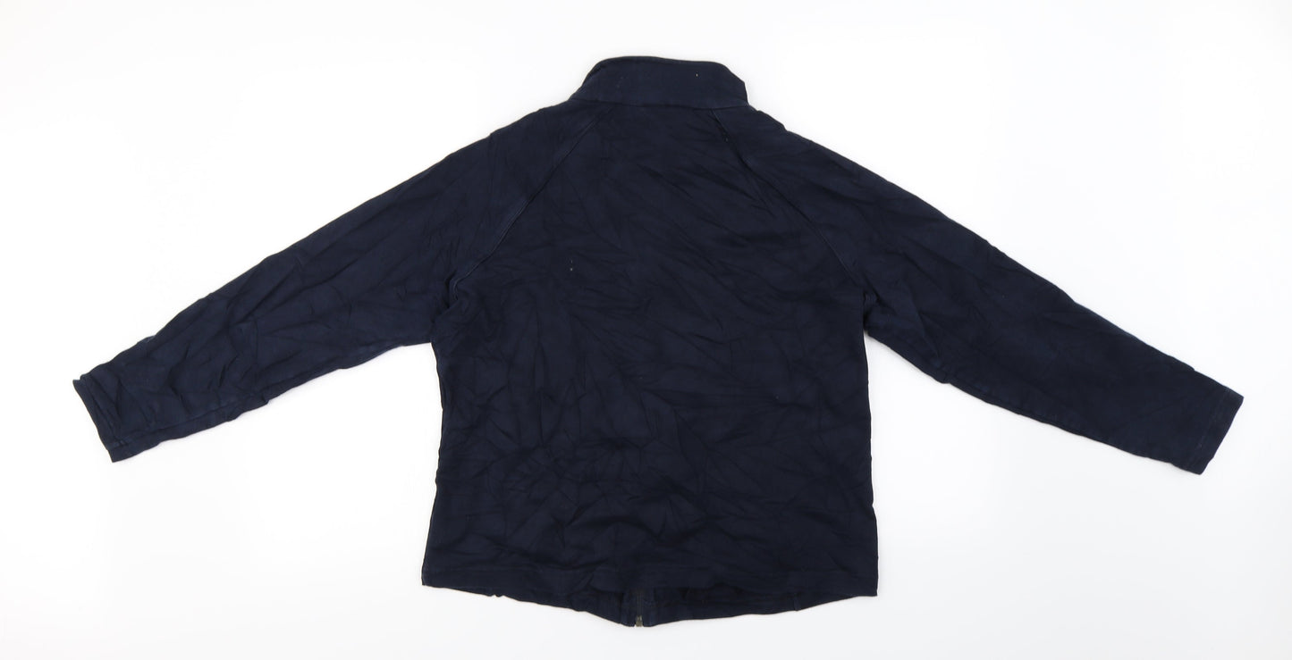 Marks and Spencer Womens Blue   Full Zip Jumper Size 16