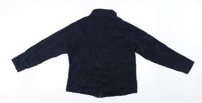 Marks and Spencer Womens Blue   Full Zip Jumper Size 16
