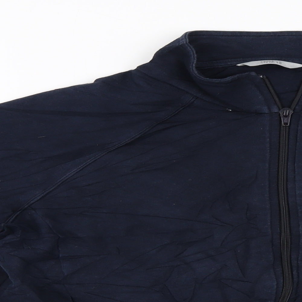 Marks and Spencer Womens Blue   Full Zip Jumper Size 16