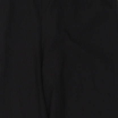 Womens UK Size 16 BM Regular Fit  Black Trousers