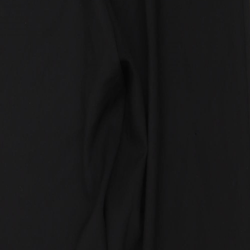 Womens UK Size 16 BM Regular Fit  Black Trousers