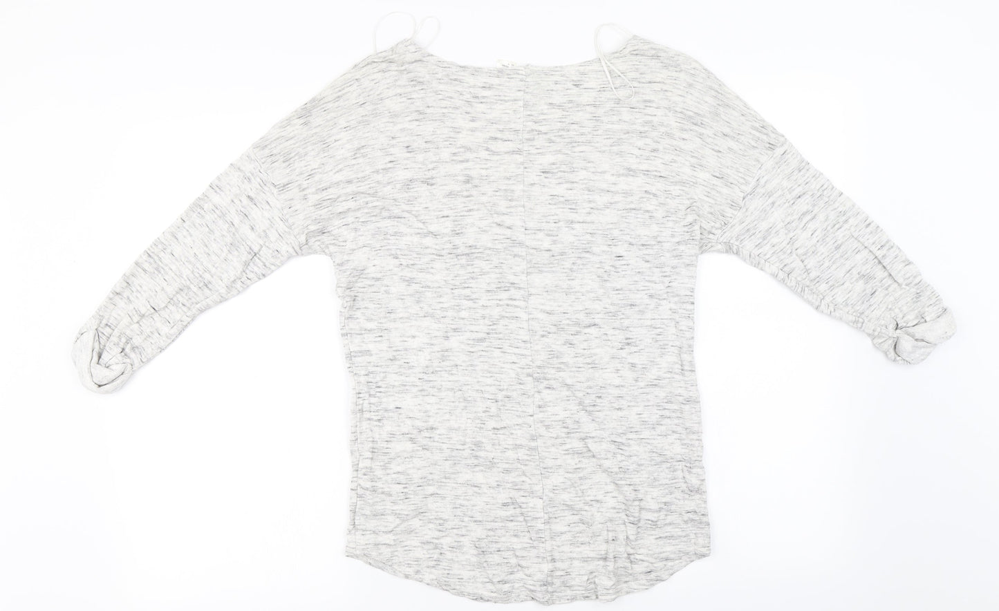 Womens UK Size M H&M Ivory Basic T-Shirt