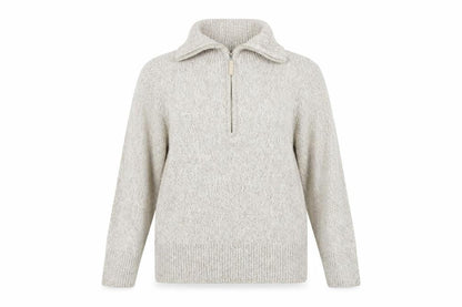 BHS  Womens Beige   Henley Jumper Size 16