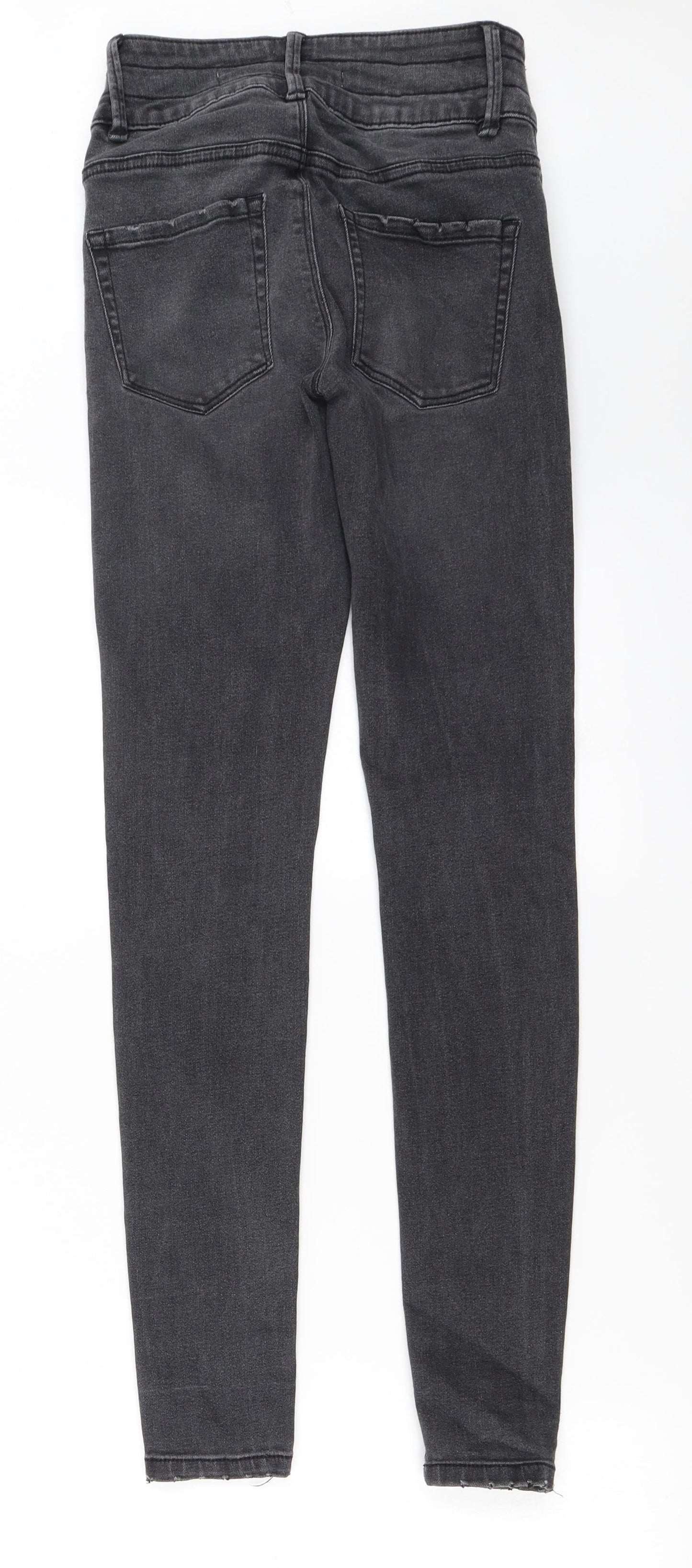 denim co Womens Grey   Skinny Jeans Size 6 L28 in