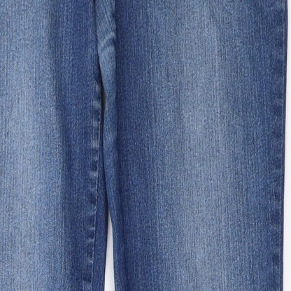 essential denim Womens Blue   Straight Jeans Size 34 in L30 in