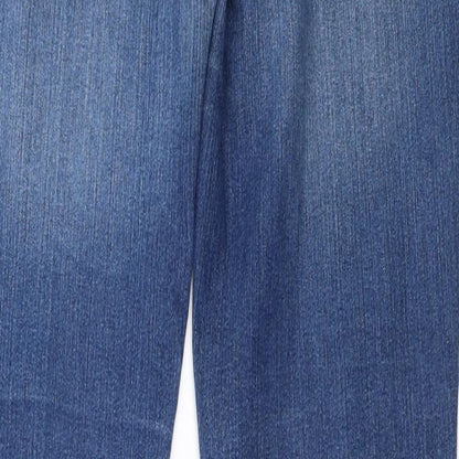 essential denim Womens Blue   Straight Jeans Size 34 in L30 in