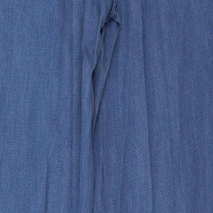 Womens UK Size 10 Marks and Spencer Regular Fit Straight Blue Jeans