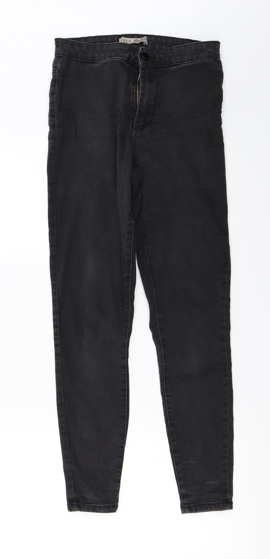 denim co Womens Black   Skinny Jeans Size 10 L26 in