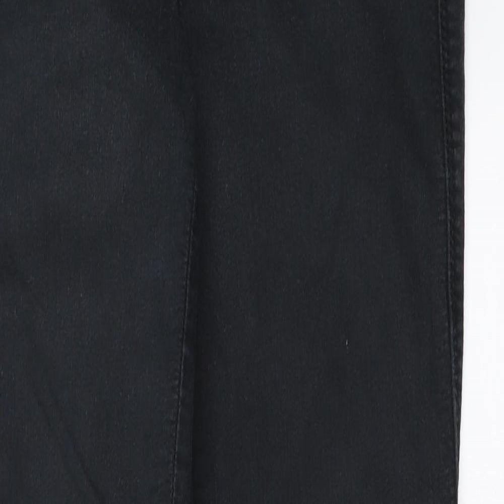 Benneton Jeans Women's Black Cotton Jegging Size 28 in