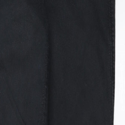 Benneton Jeans Women's Black Cotton Jegging Size 28 in