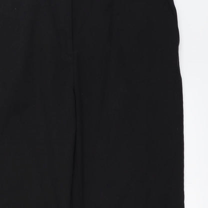 Womens UK Size 16 Papaya Regular Fit  Black Trousers