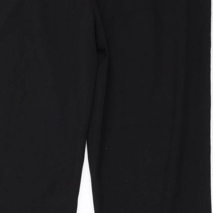 Womens UK Size 16 Papaya Regular Fit  Black Trousers