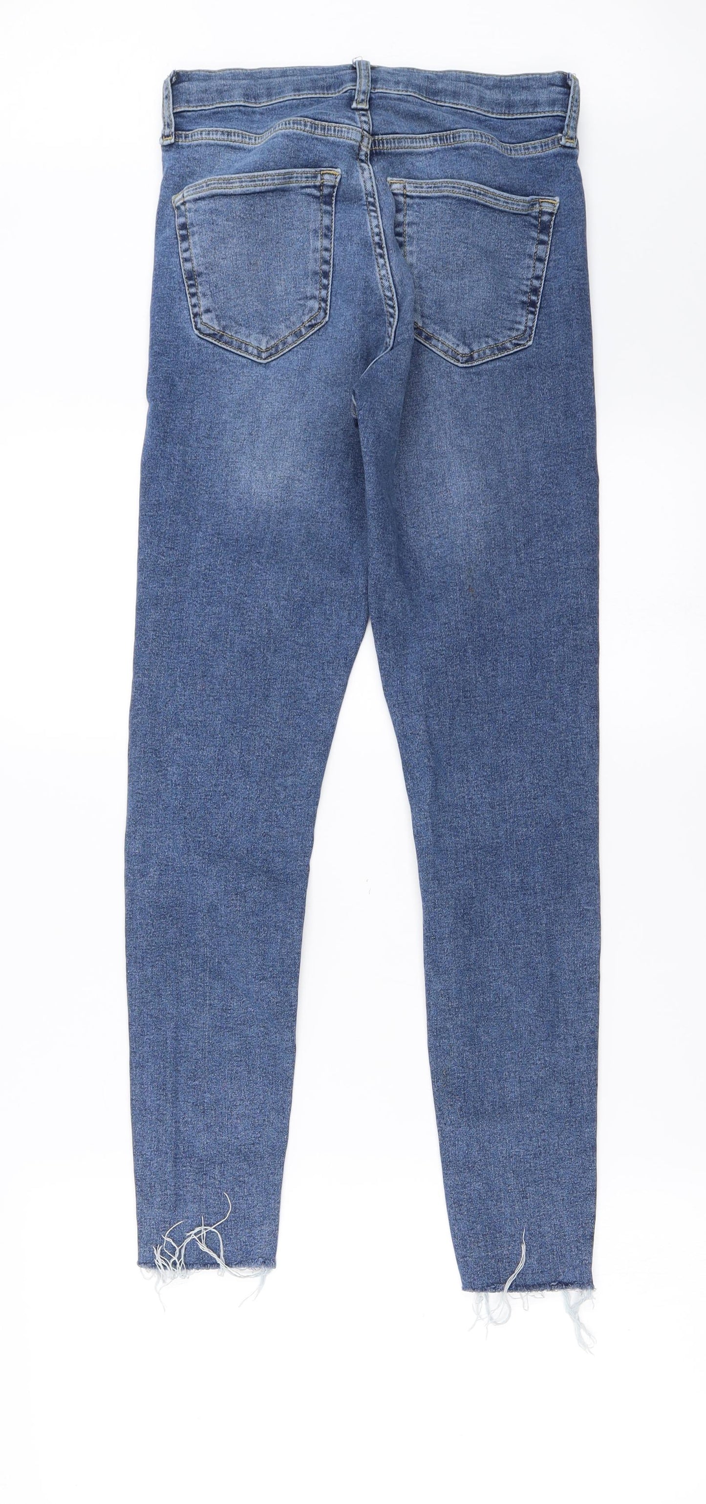 Topshop Womens Blue   Skinny Jeans Size 26 in L32 in