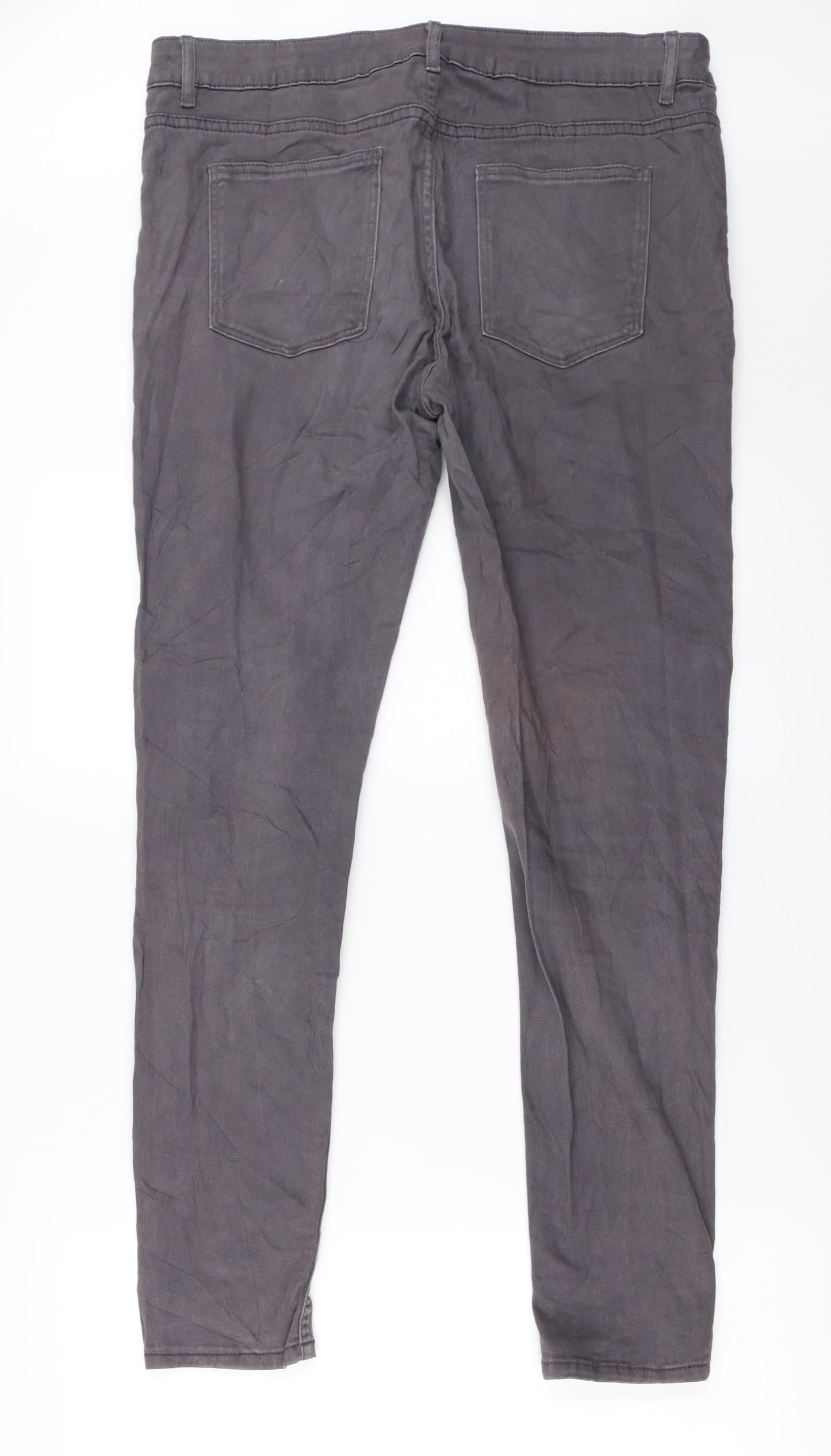 Jegging JANE Womens Grey   Straight Jeans Size XL L27 in